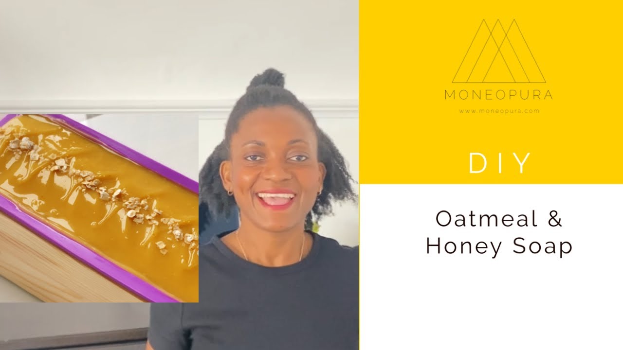 Oatmeal & Honey Soap for Sensitive Skin - Stearic Acid for Hardening - with Recipe - UK YouTuber!