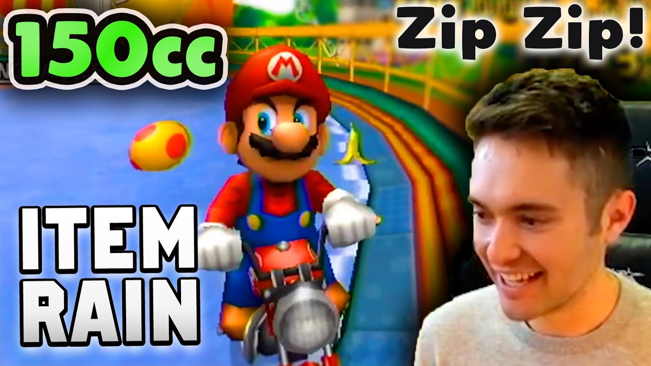 Mario Kart Wii - MEGA 16-Track Item Rain Grand Prix (ZIP ZIP)