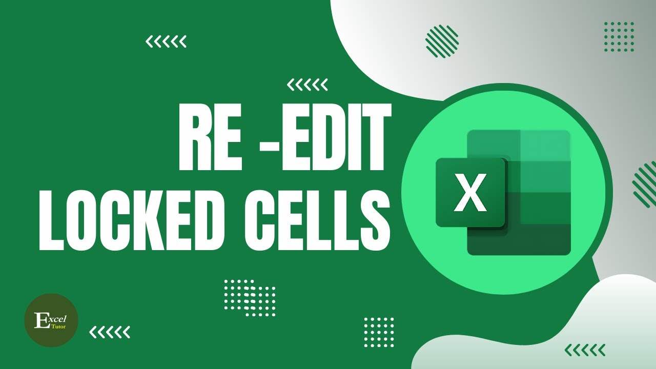 How to Edit Locked Cells in Excel | Excel Tutorials No 35