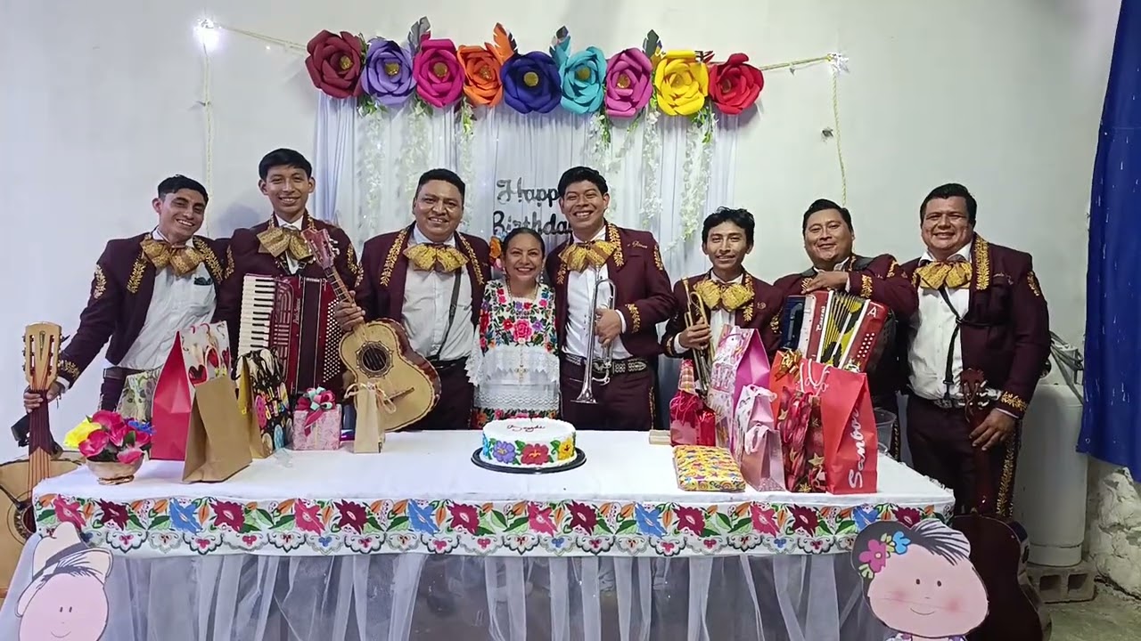 Desde Peto Yucatán Mariachi Díaz. En el cumple de Saydi Lucelly Cimé Kú 