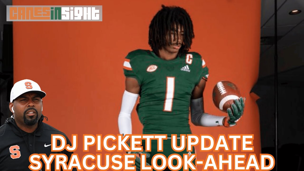 DJ Pickett UPDATE | Looking ahead to Syracuse