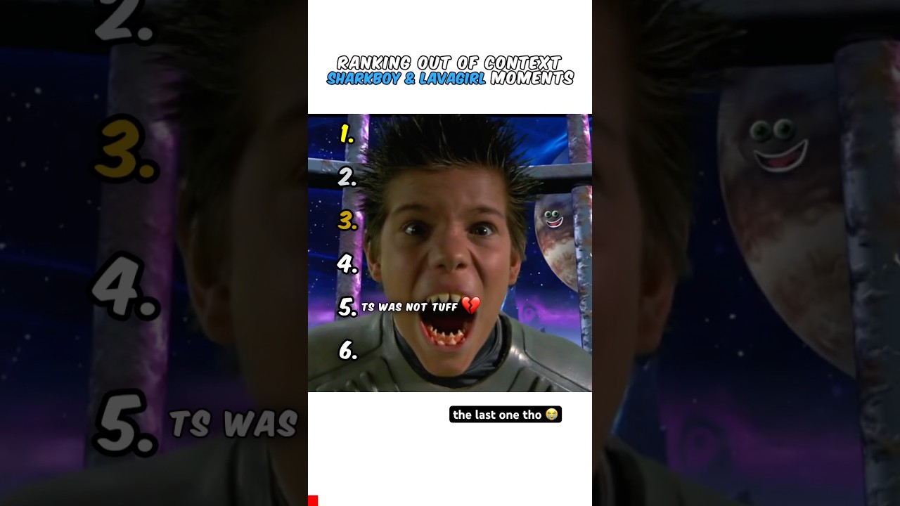 Ranking Sharkboy and Lavagirl Moments 😭