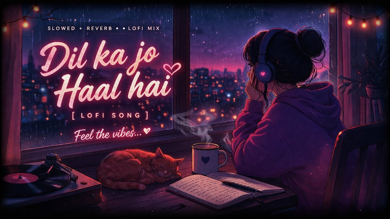 Dil Ka Jo Haal Hai (LoFi Mix) | Heart Touching Lofi Song | Chill Vibes | Hindi Lofi