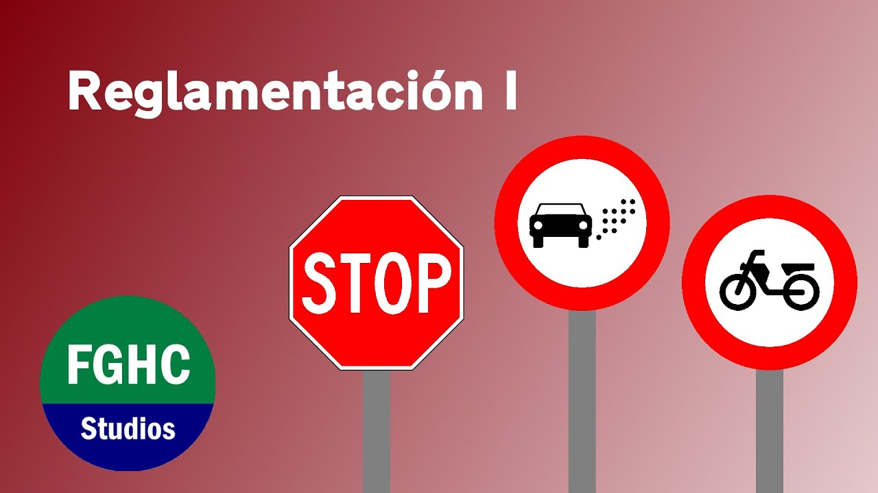 🇪🇸 - Señales de REGLAMENTACION I