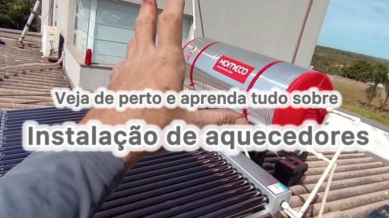 Aprenda a instalar um aquecedor solar