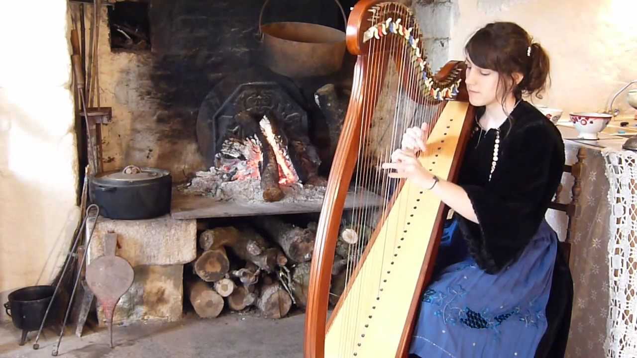 Inis Mona (Tri Martolod Yaouank) - ELUVEITIE - celtic harp / harpe