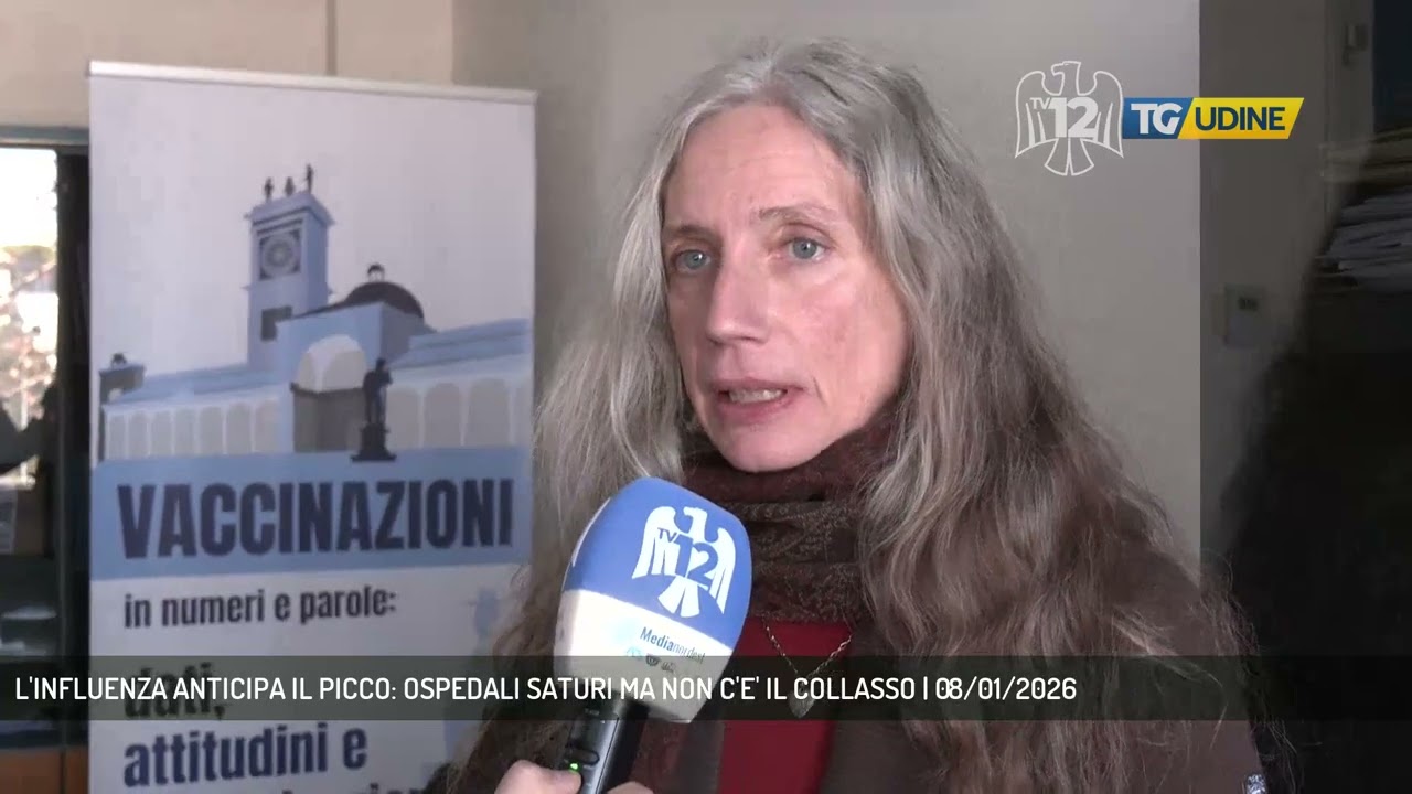 L'INFLUENZA ANTICIPA IL PICCO: OSPEDALI SATURI MA NON C'E' IL COLLASSO | 08/01/2026