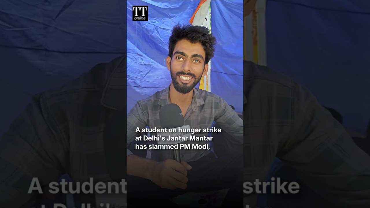 Student on Hunger Strike Slams PM Modi Over Foreign Trips Amid Delhi Protest #sonamwangchuk #cjp