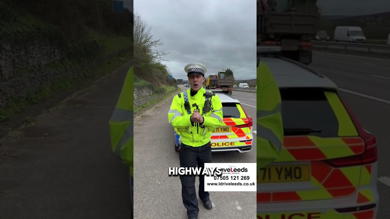 Driving on the motorway #whattodo when you #breakdown on the #motorway