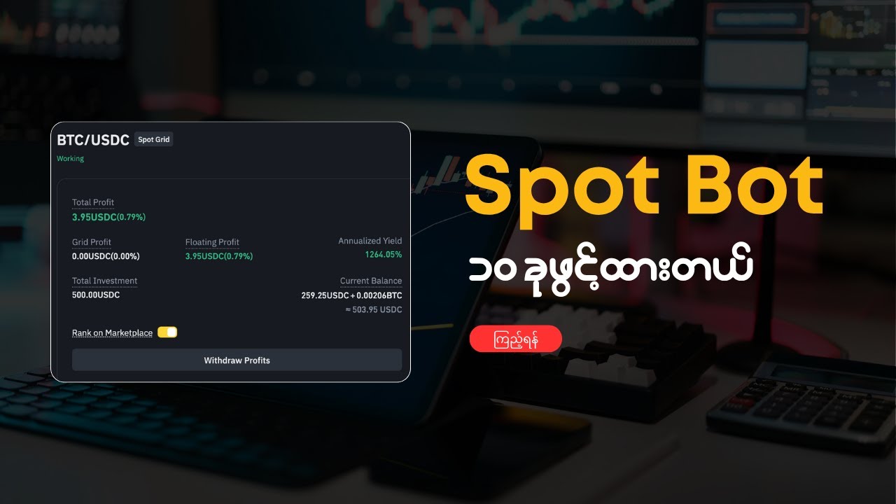 ကျနော်နဲ့အတူ Binance Spot Bot 10 ခု တူတူဖွင့်ကြည့်မလား? | DBS Crypto