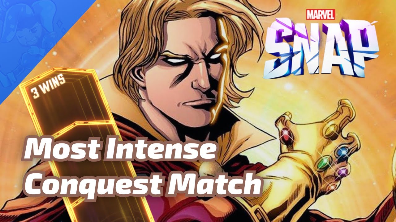 Most Intense Conquest match I've played so far in Marvel SNAP