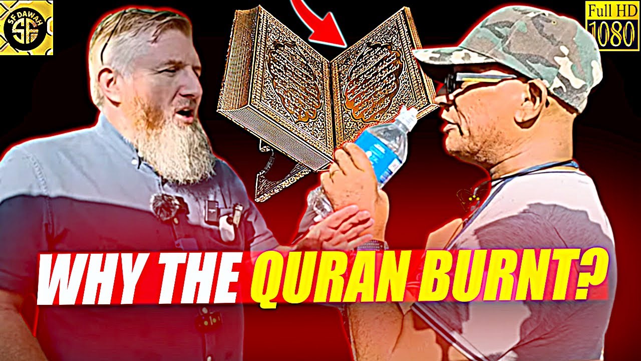 Why you Burn Your Quran?! Hamza & Christian | Speaker's Corner 