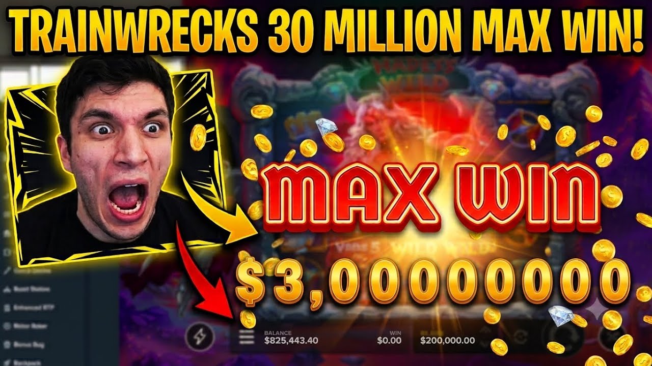 Trainwreckstv 30 million max win