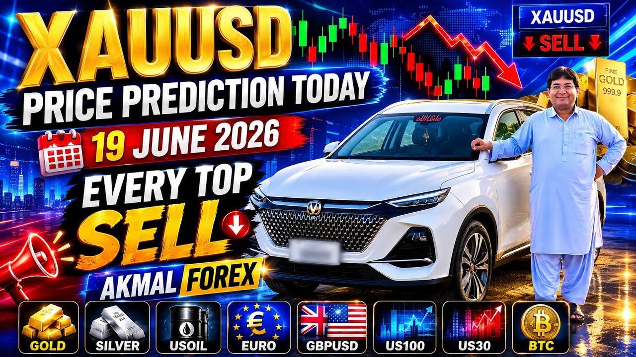 xauusd technical analysis today hindi 19June2026 | #gold forex forecast silver price prediction news