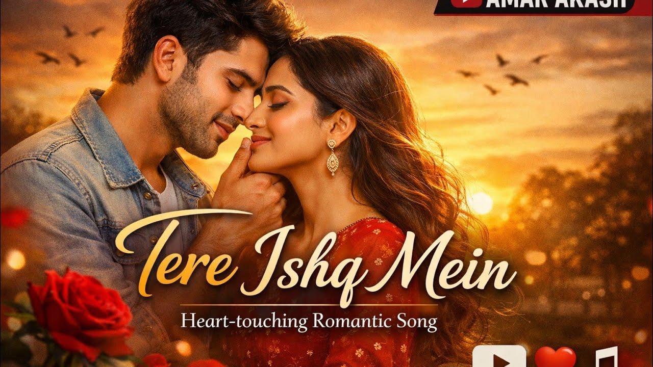 Tere Ishq Mein | Romantic Duet Dance Song | Bollywood Love Dance | Dreamy Romance ❤️✨ 