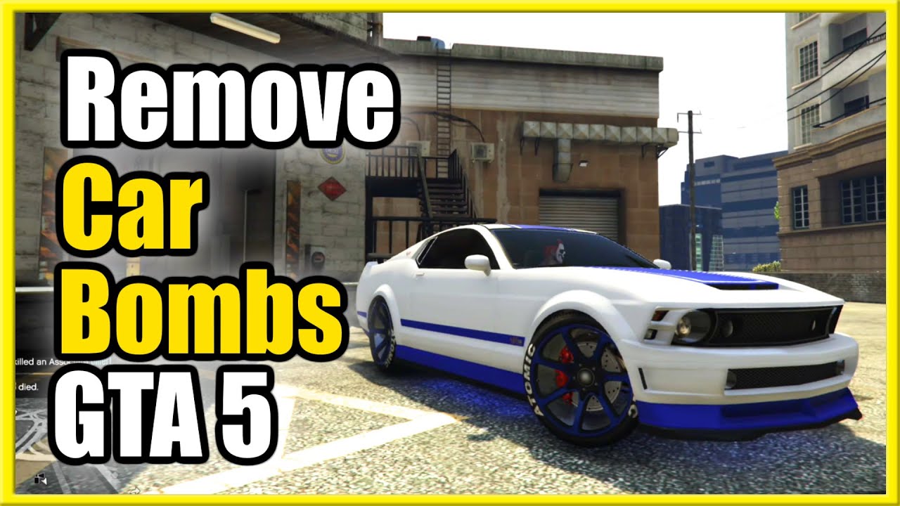 How to Remove Remote Bomb or Ignition Bomb from CAR in GTA 5 Online