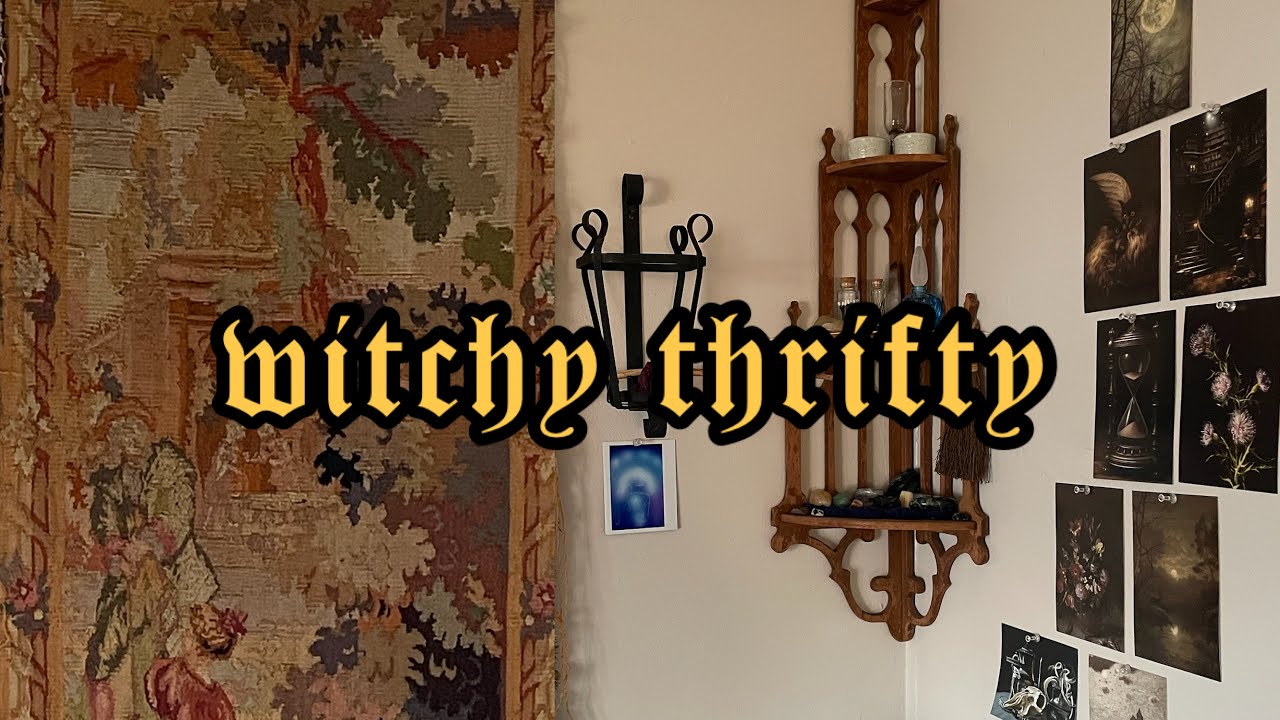 THRIFT WITH ME witch altar edition