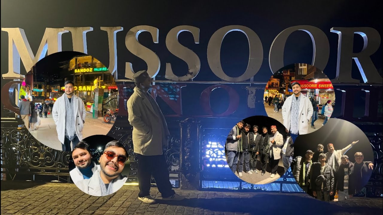 Exploring Mussoorie at Night | Mall Road Vibes#shopping ✨