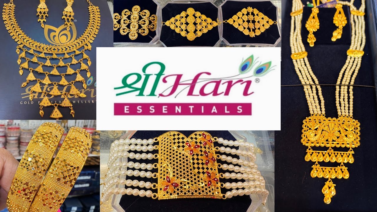 SreeHari Gold Plated Jewellery Collection || Wedding Special SreeHari Jewellery Collection 🔥🔥