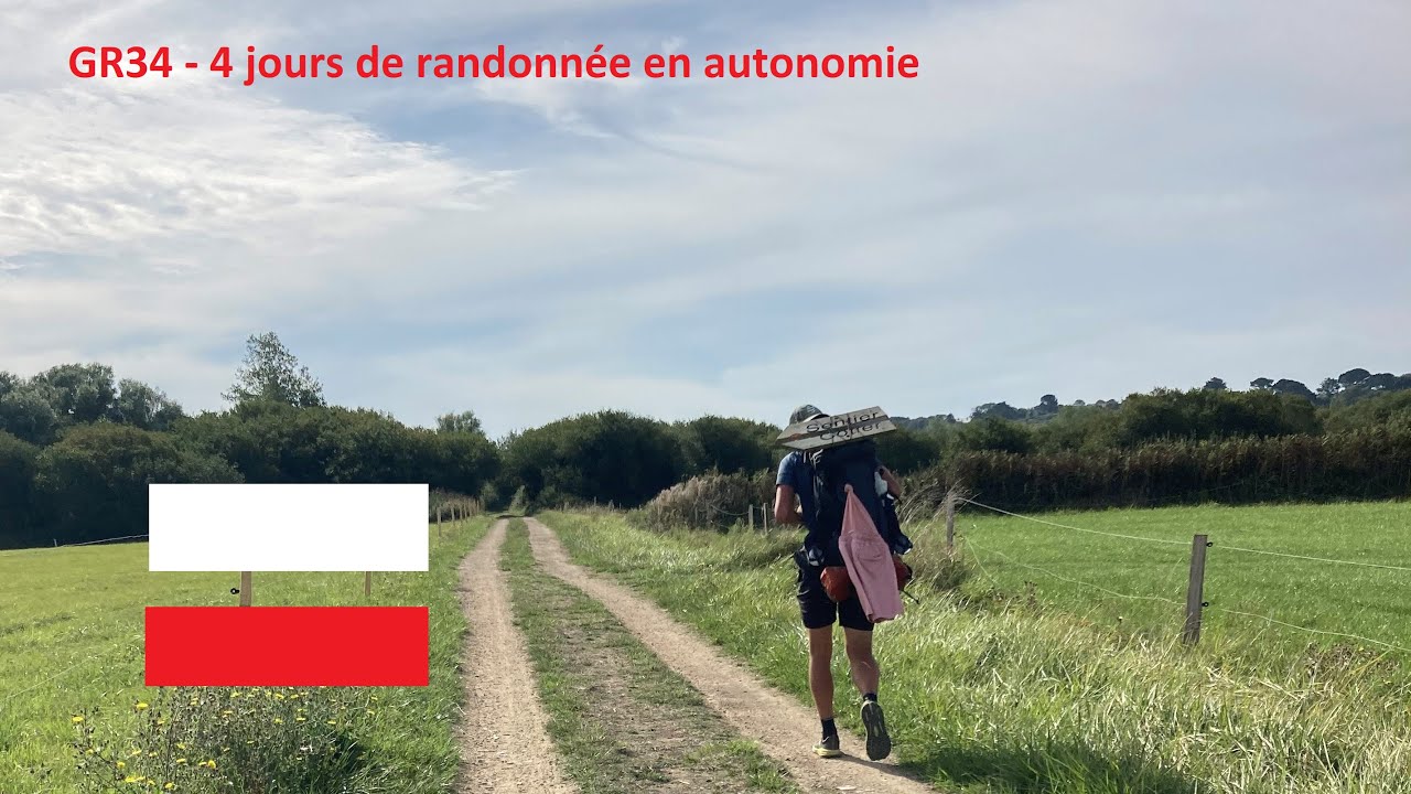 4 jours de randonnée en autonomie sur le GR34 - MAGNIFIQUE - (part 2/2)