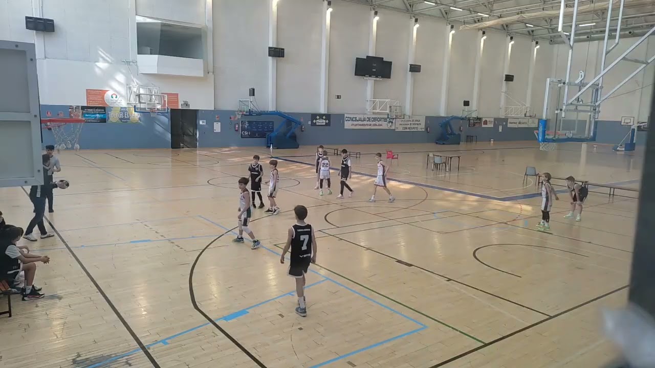 C.B. Coslada 65 vs 90 Jansen BT Negro 1º periodo