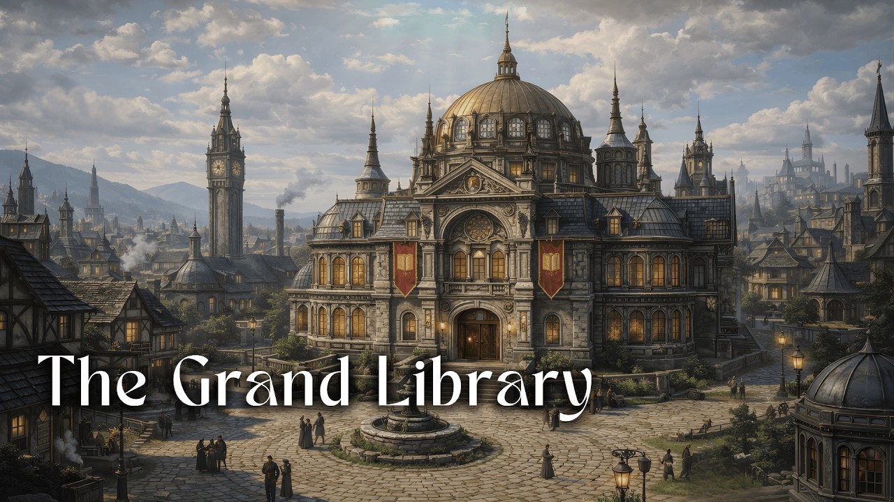 The Grand Library | Fantasy Music for D&D and TTRPGs