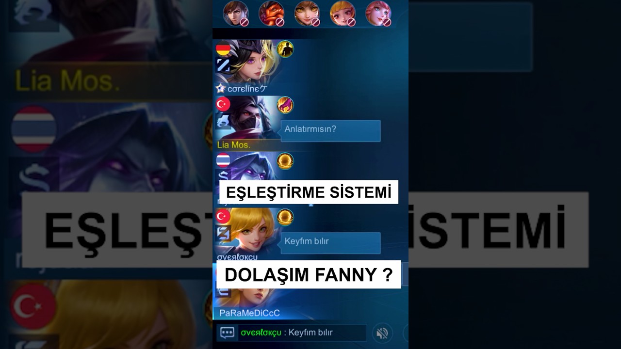 MLBB EŞLEŞTİRME SİSTEMİ&hellip;
