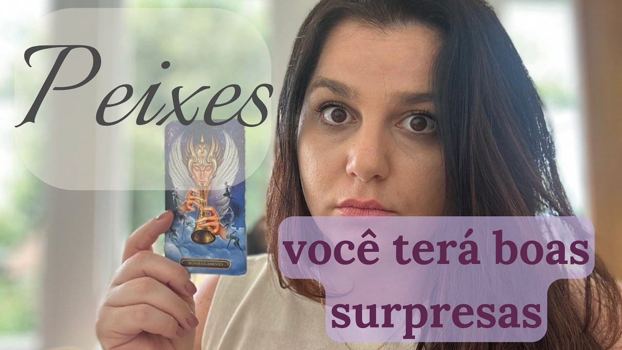PEIXES ♓CONTE COM A SORTE, VOCÊ TERÁ BOAS SURPRESAS! NOVIDADES NO AMOR E NO DINHEIRO