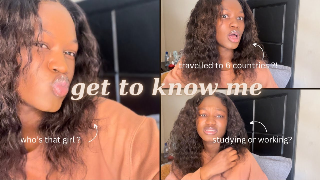 GET TO KNOW ME TAG| my first youtube video🎀