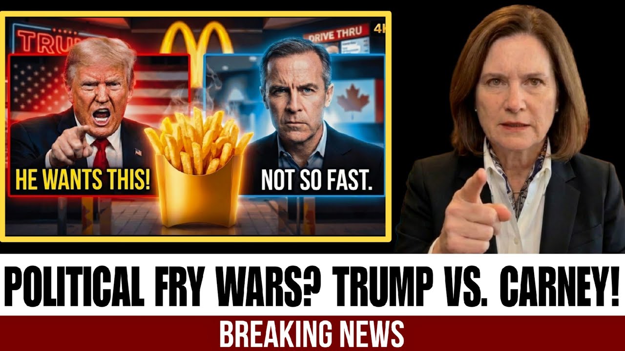 1 MIN AGO: Trump DEMANDS Canada's Potato — Carney's Response LOCKS U.S. Fast Food Market