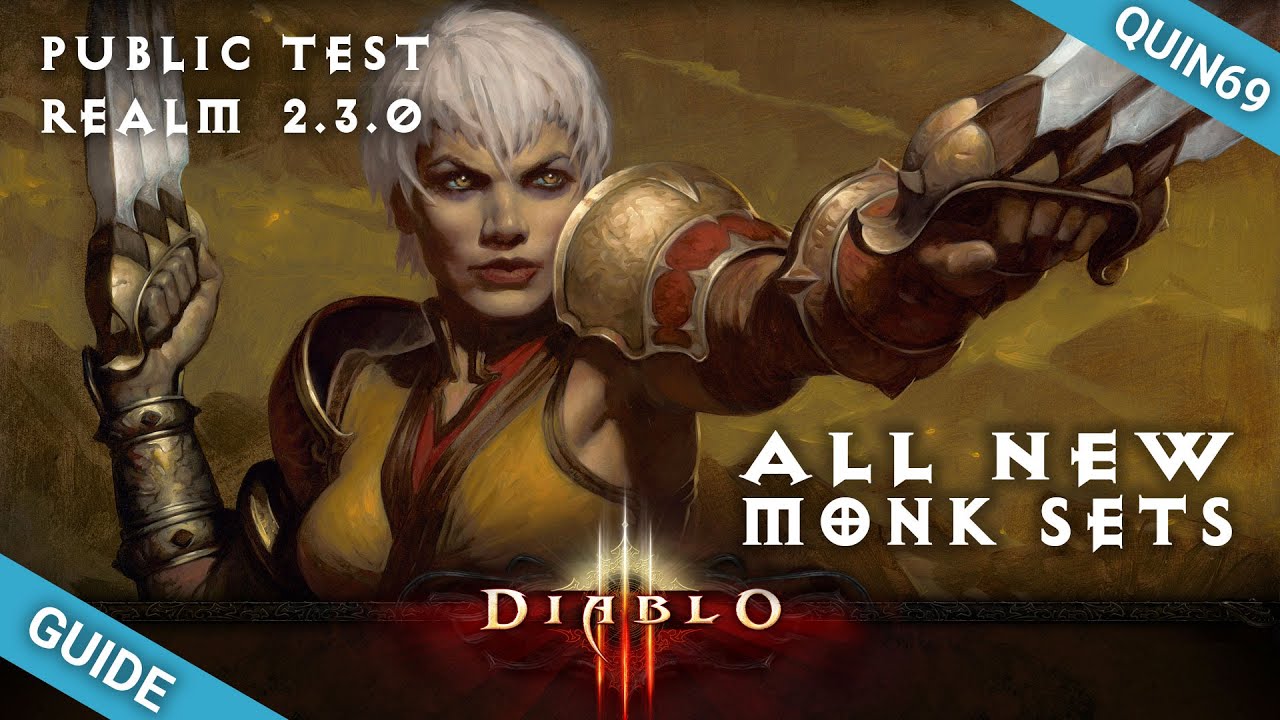 Diablo 3: NEW Monk sets - Uliana's Stratagem & Shenlong's Spirit (2.3 PTR)