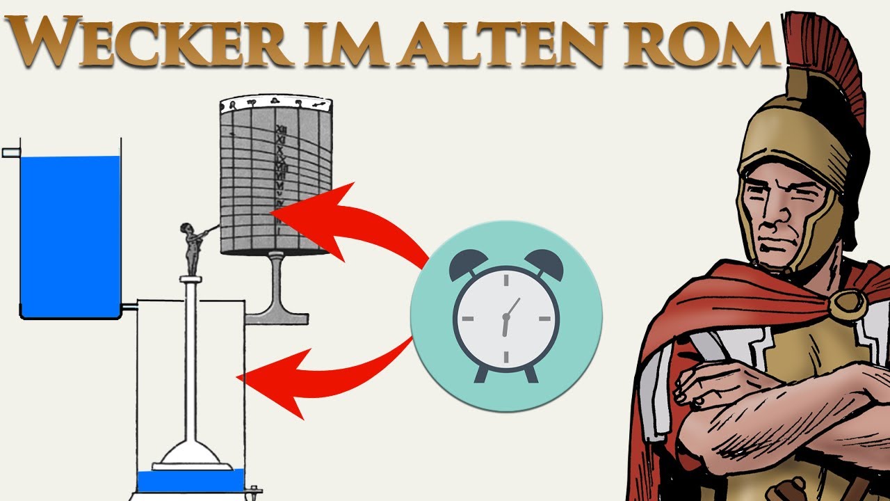 Wie man im Alten Rom einen Wecker stellte
