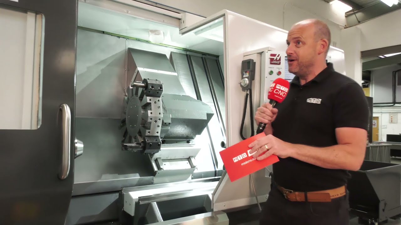 What Would You Make With this Large Capacity CNC Lathe?