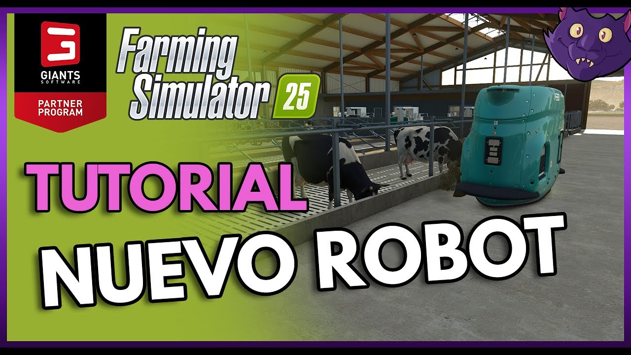 Farming Simulator 25 | TUTORIAL - Nuevo robot para vacas (GEA)