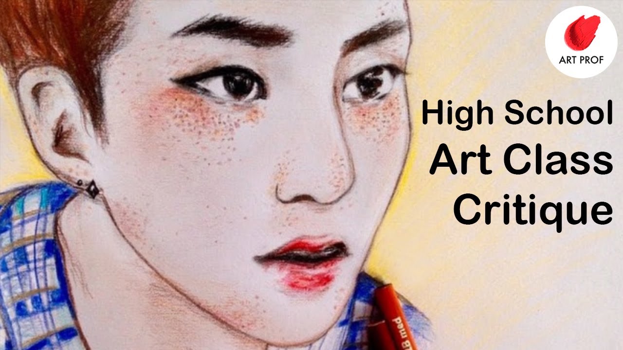 High School Art Class Critique by RISD Art Professor