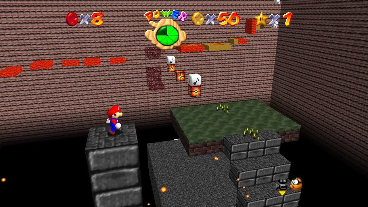 Bowser's Musical Cavern by LuiAstur - Mario Builder 64