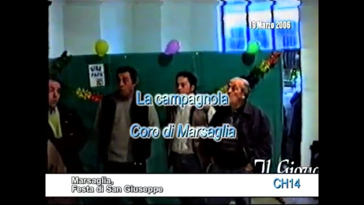 137 La Campagnola, Coro Marsaglia per Festa di San Giuseppe Marsaglia 19 03 2006