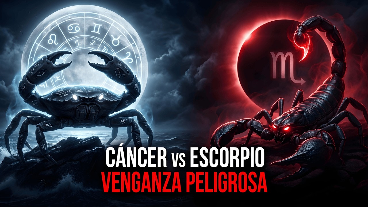 CÁNCER vs ESCORPIO: ¿Quién es MÁS VENGATIVO? | La VERDAD OSCURA