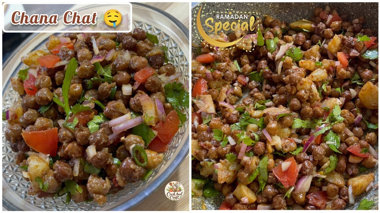 |Ramadan Special Episode-16|🌙•Chana Chat Recipe•✨Delicious And Quick Recipe To Make🤤#chanachaat 