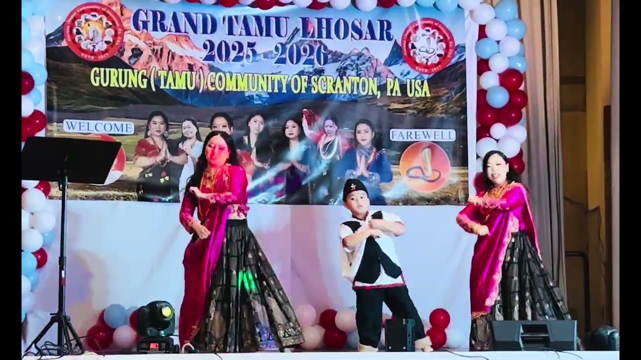 Performance by Aarnav Gurung|Suku Gurung|Phul Rai on Tamu Lhosar 2025-2026