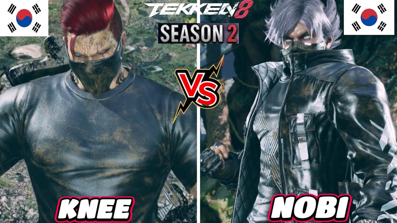 DRX | KNEE 🇰🇷 (Bryan) Vs Nobi 🇯🇵 (Lars) ➤ TWT 2024 - Last Chance Qualifier - Tekken 8 Season 2
