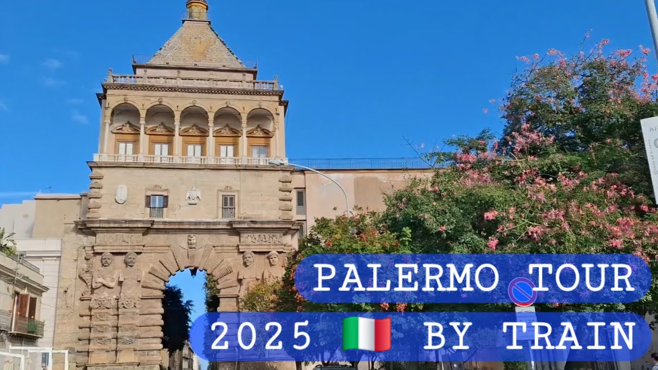 ТУР ПО ПАЛЕРМО 2025 🇮🇹 НА ПОЕЗДЕ