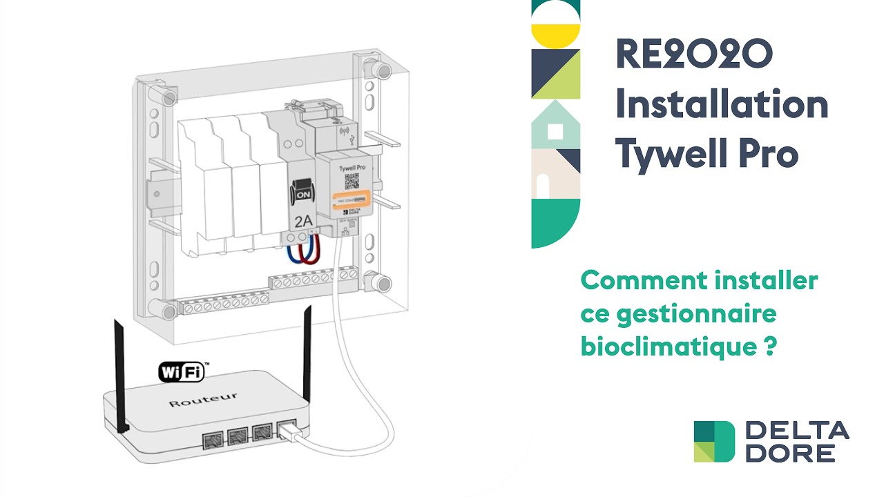 Comment installer Tywell Pro, le gestionnaire bioclimatique lié à la RE2020 ?