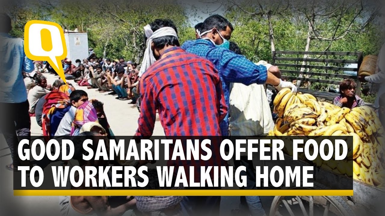 Coronavirus: Amid Lockdown Citizens Help Hungry, Stranded Migrant Workers | The Quint