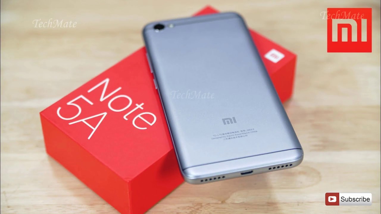 Xiaomi Redmi Note 5A price, specifications, features - TechMate