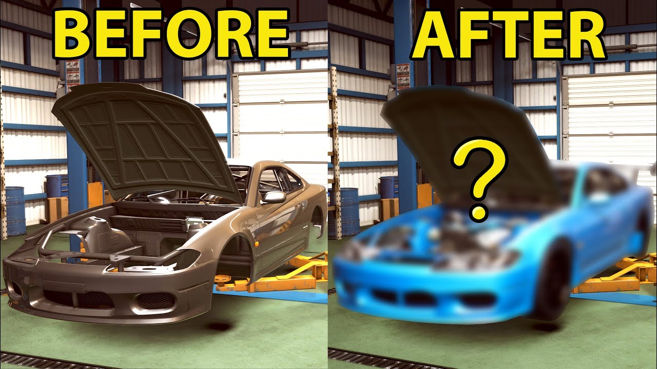 DRIFT21 - Building Nissan Silvia S15 From Scratch & Testing (Steering Wheel + Shifter) Gameplay