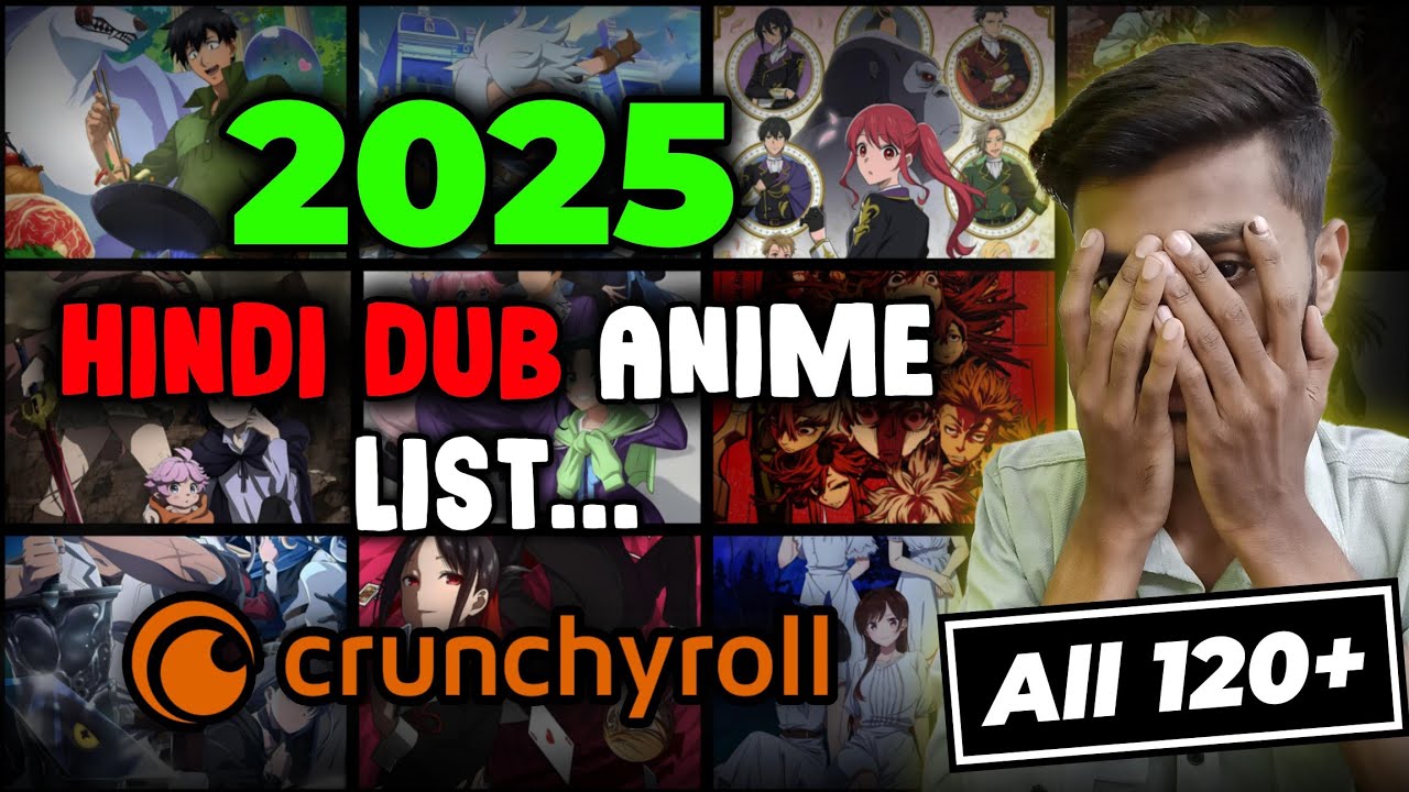 120+ Official Hindi Dub Anime 🥵| Crunchyroll All Hindi Dubbed Anime | 2025 All Hindi Dub Anime list.