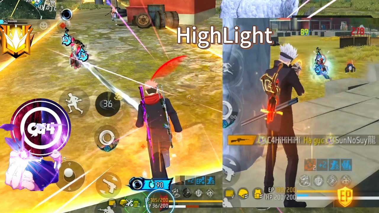 HighLight C4 Đại Chiến Chú Thuật Vô Lượng Không Xứ 