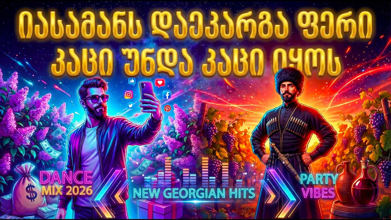 🎵 იასამანს დაეკარგა ფერი | Modern Remix 2026 | კაცი უნდა კაცი იყოს