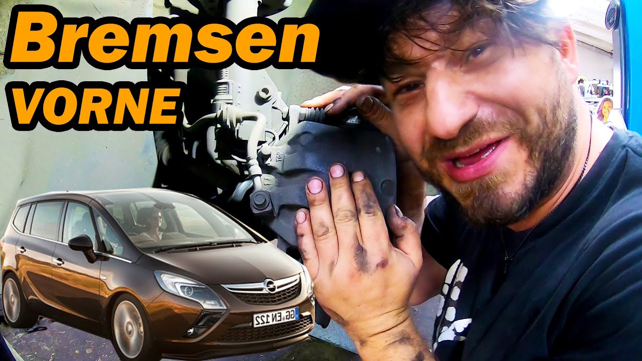 Opel Zafira C - Bremsen vorne wechseln | SCHRITT FÜR SCHRITT 